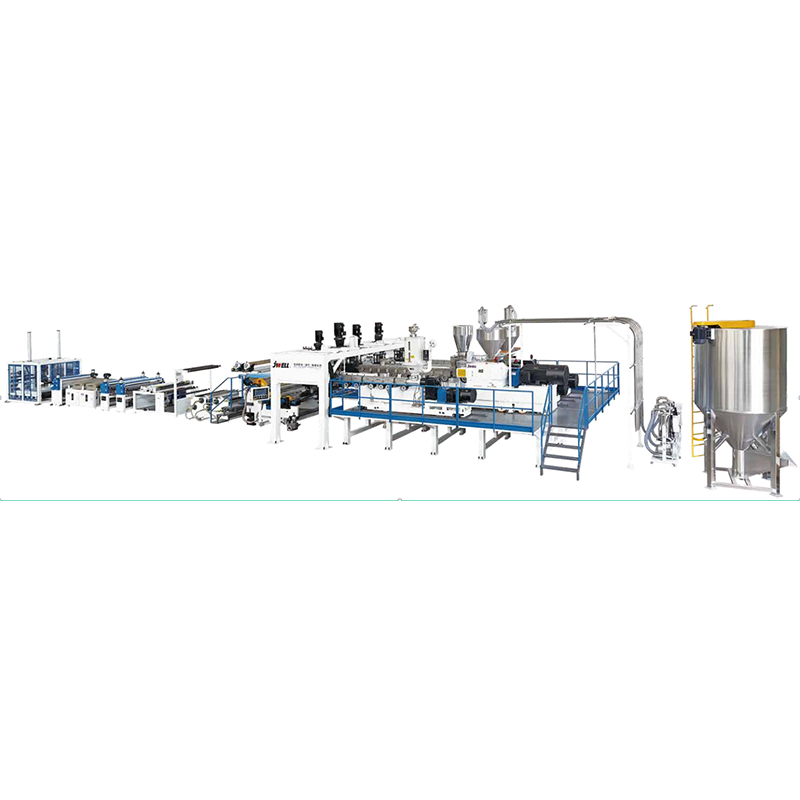 PP EVA EVOH EVA PP Multi-Layer Sheet Co-Extrusion Line