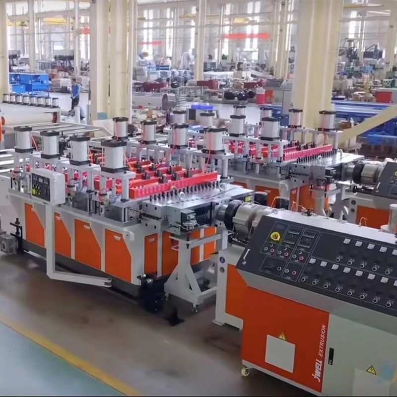 PVC foaming sheet production line