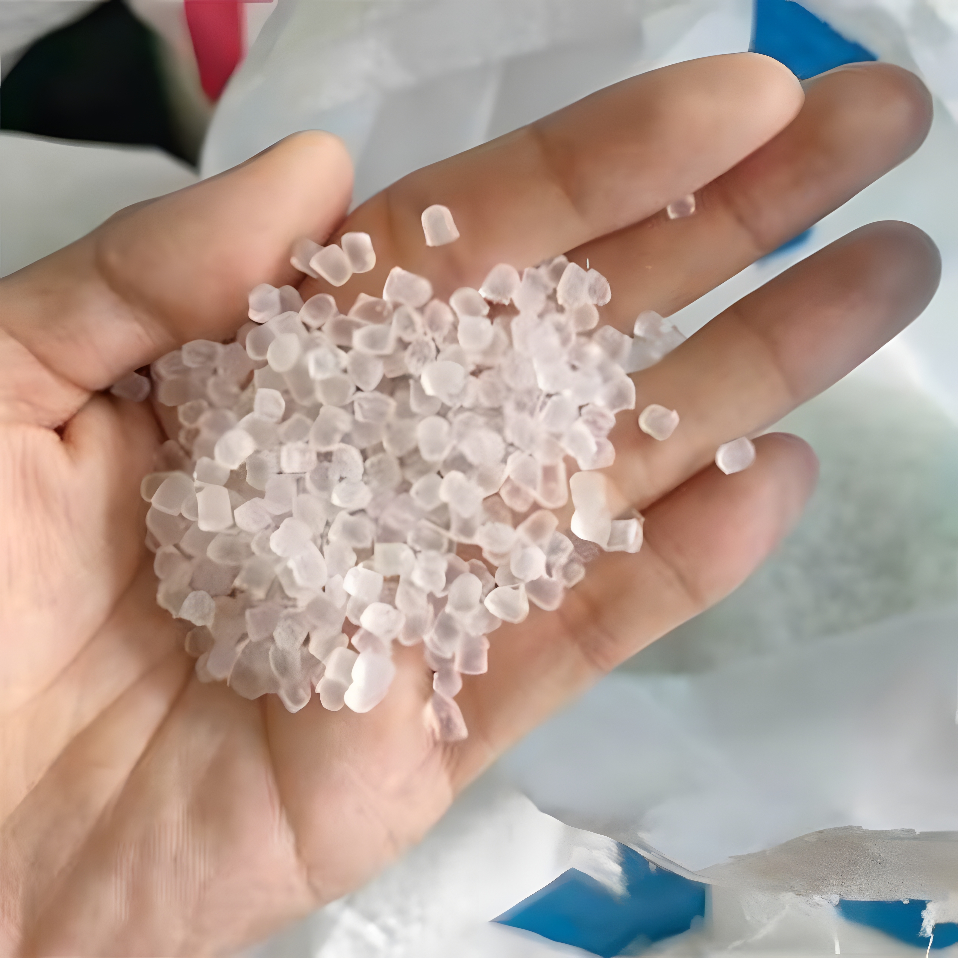 PET Bottle Flakes Recycling Pelletizing Production Line