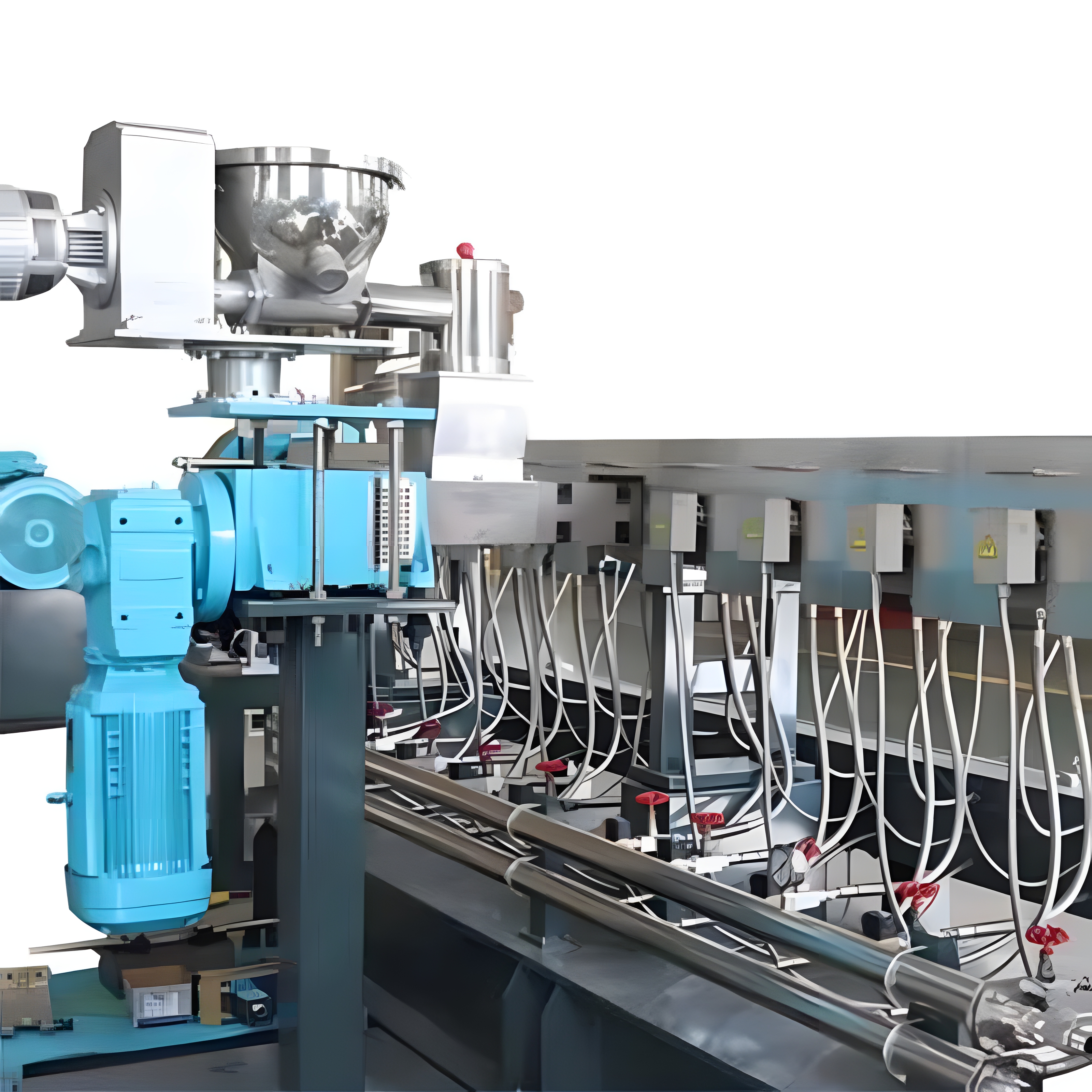 PET Bottle Flakes Recycling Pelletizing Production Line