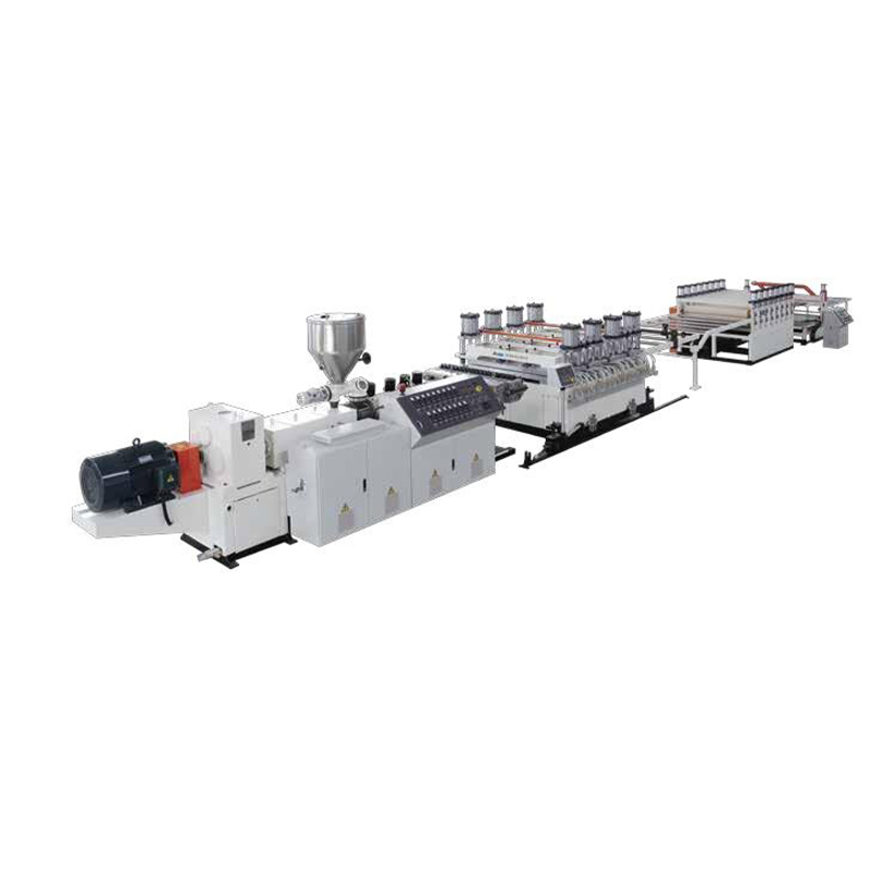 PVC foaming sheet production line