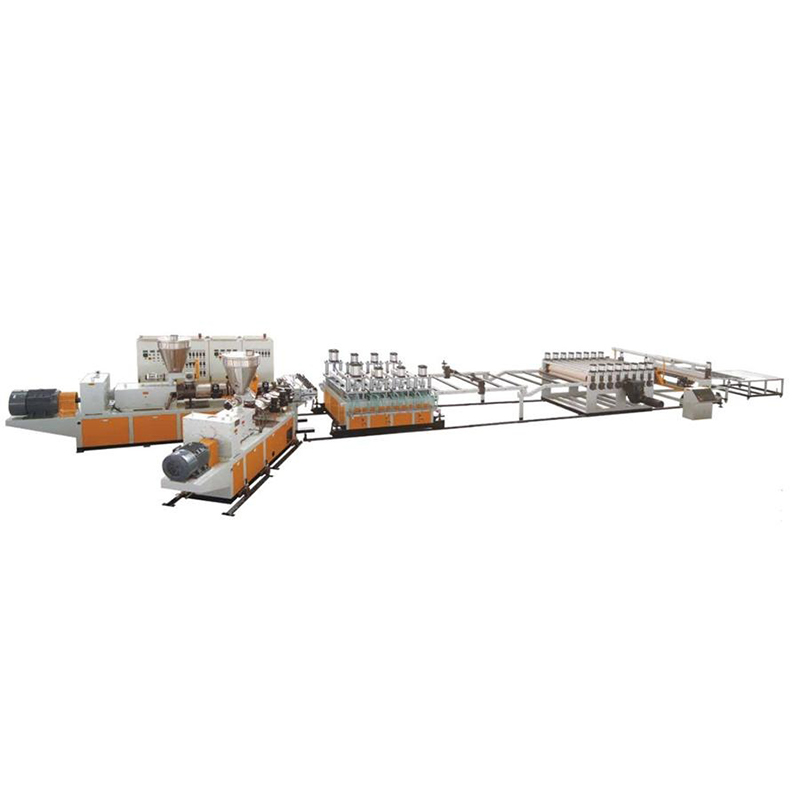 PVC foaming sheet production line
