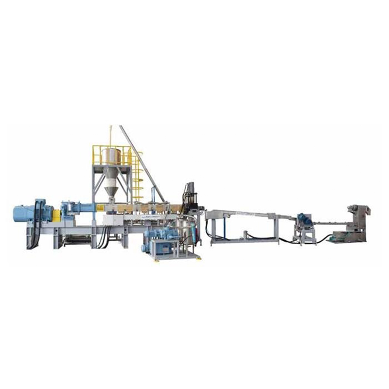 PET Bottle Flakes Recycling Pelletizing Production Line