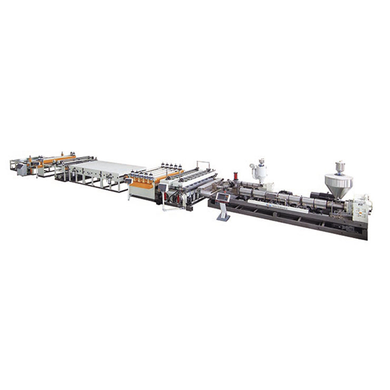 PP Hollow Sheet Extrusion Line