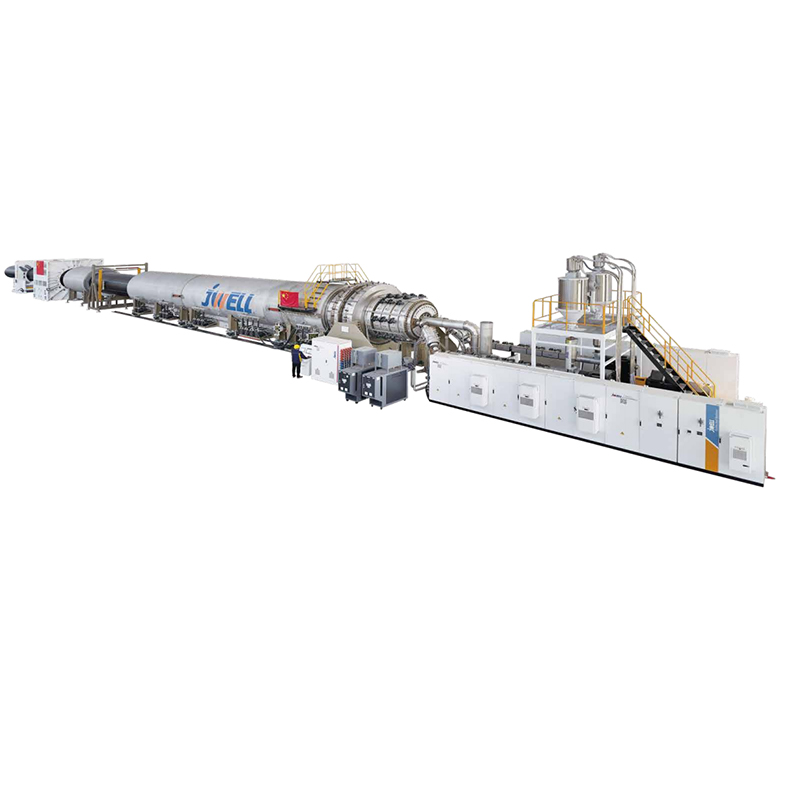 Large Diameter HDPE Solid Wall Tube Extrusion Line