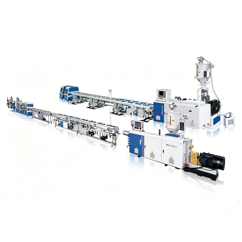 Small Diameter PE / PPR / PE-RT / PA Single and Twin Pipe High-Speed Extrusion Lines