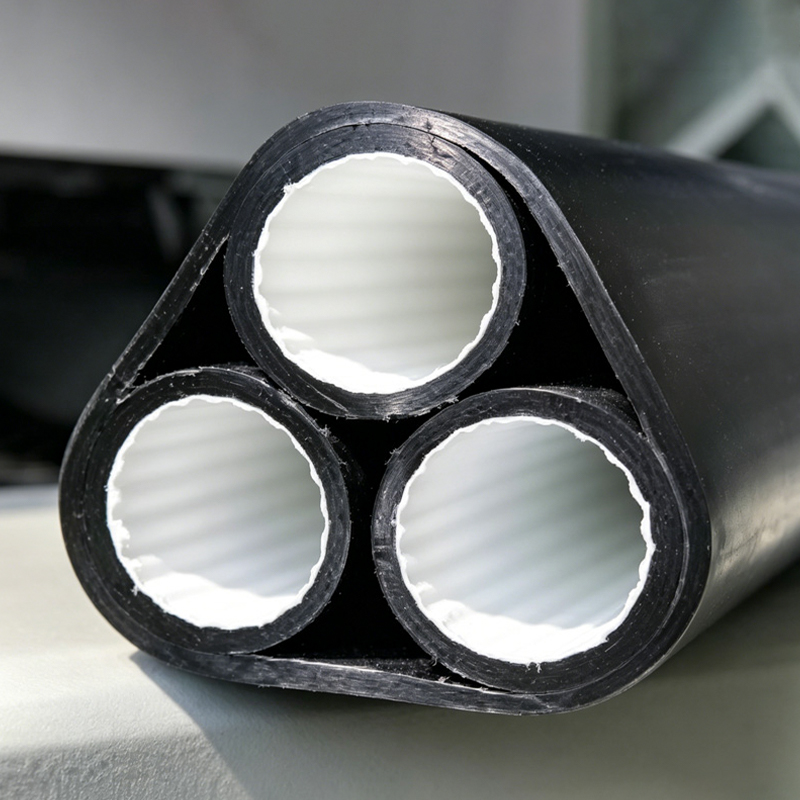 HDPE And Silicon Micro Duct Pipe Extrusion Line