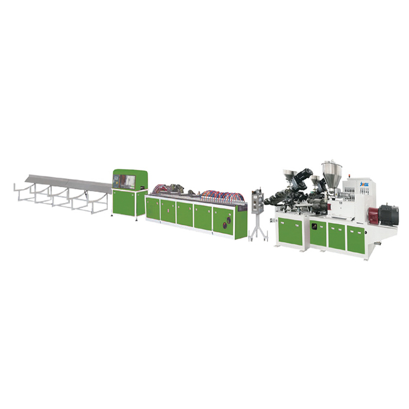 WPC (PE&PP) Wood-plastic Floor Board Extrusion Line