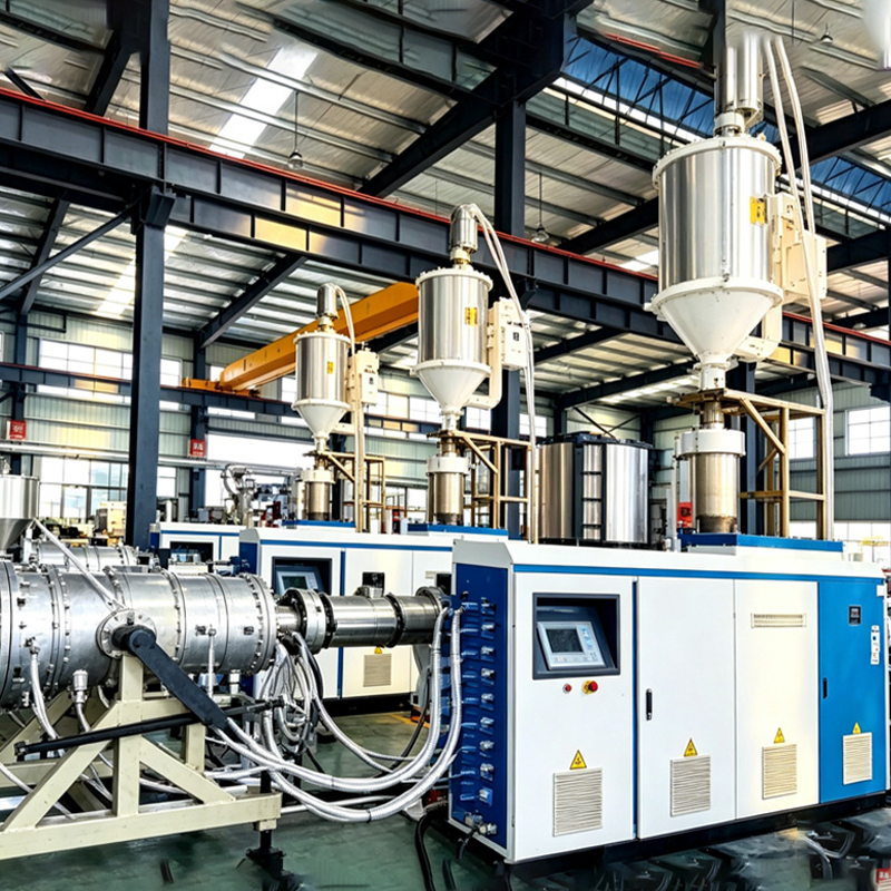 High-speed Energy-Saving Polyolefin Pipe Extrusion Line