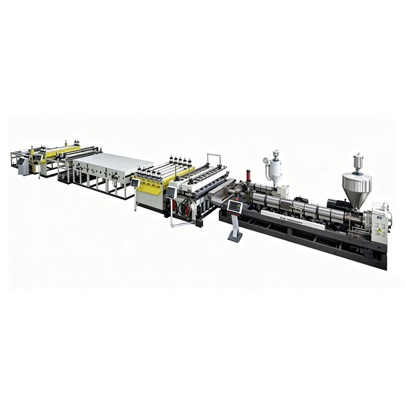 PC / PP / PE Hollow Core Sheet Extrusion Line