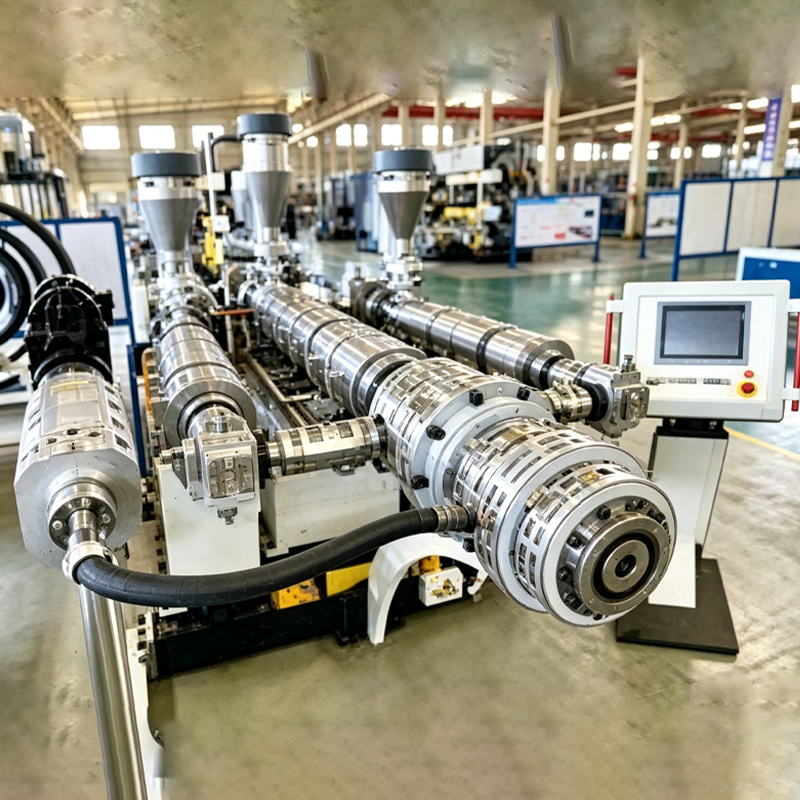 Multi-layer HDPE Solid-wall Pipe Co-extrusion Line