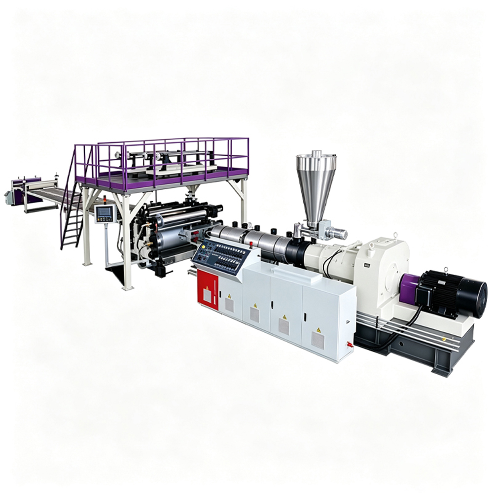 SPC Floor / Wall Panel Extrusion Machine Extruder Production Line
