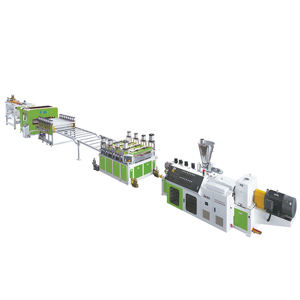 PVC Foam Board, Wood Veneer Panel and Carbon Crystal Board Extruder Line