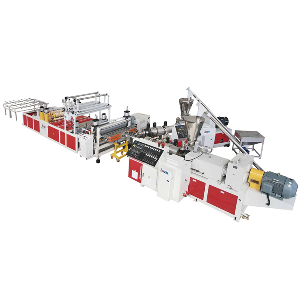 PVC Single-Layer / Multi-Layer Insulated Corrugated Sheet / Roman Tile Extruder Line