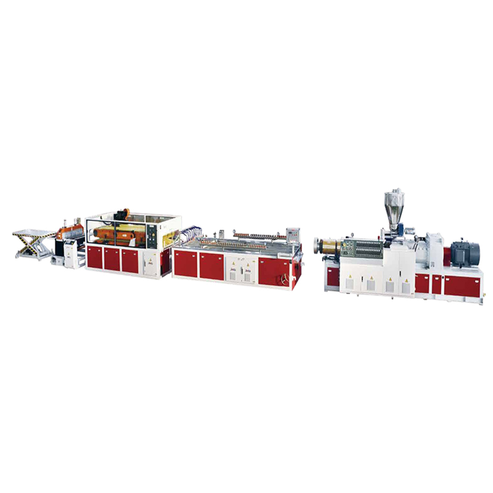 WPC Wood Plastic Hollow Door Extrusion Machine Extruder Production Line