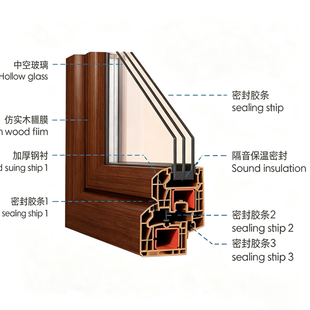 PVC Conventional / High-Speed Profile Extruder Extrusion Lines