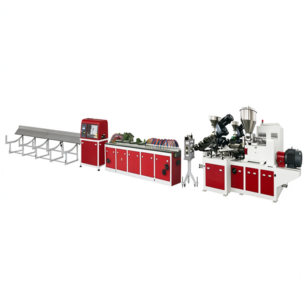 PE & PP Wood-Plastic Composite Flooring Extrusion Line