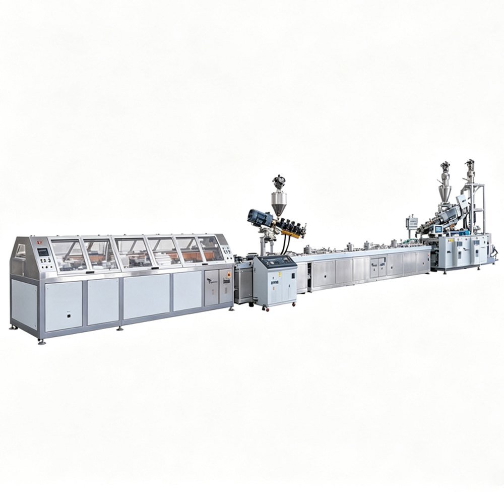 PVC High-Speed Profile Extruder Extrusion Line