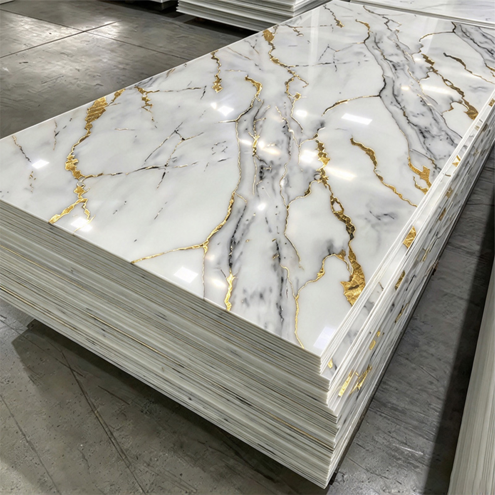 PVC Free-Foaming / Marble-Like Sheet Extruder Extrusion Line