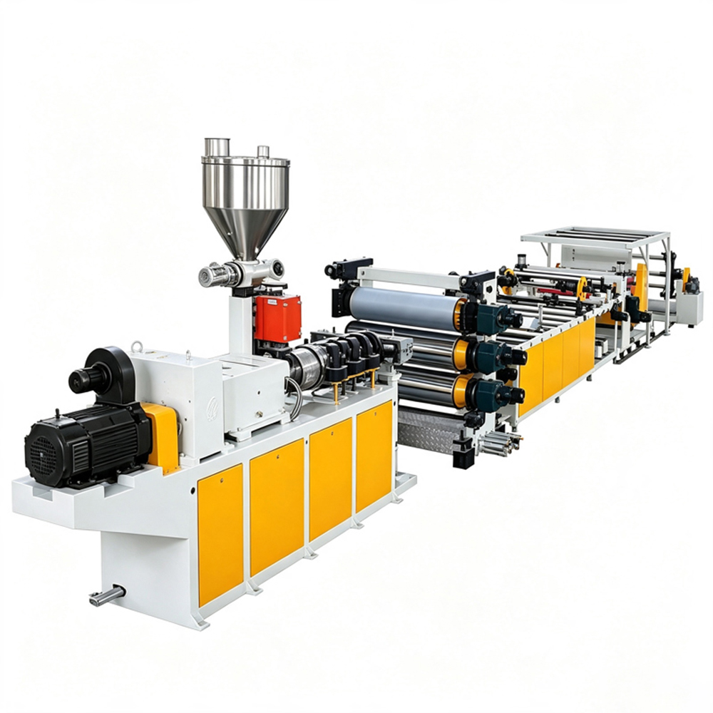 PVC Door Sheet Decorative Film Extruder Extrusion Line