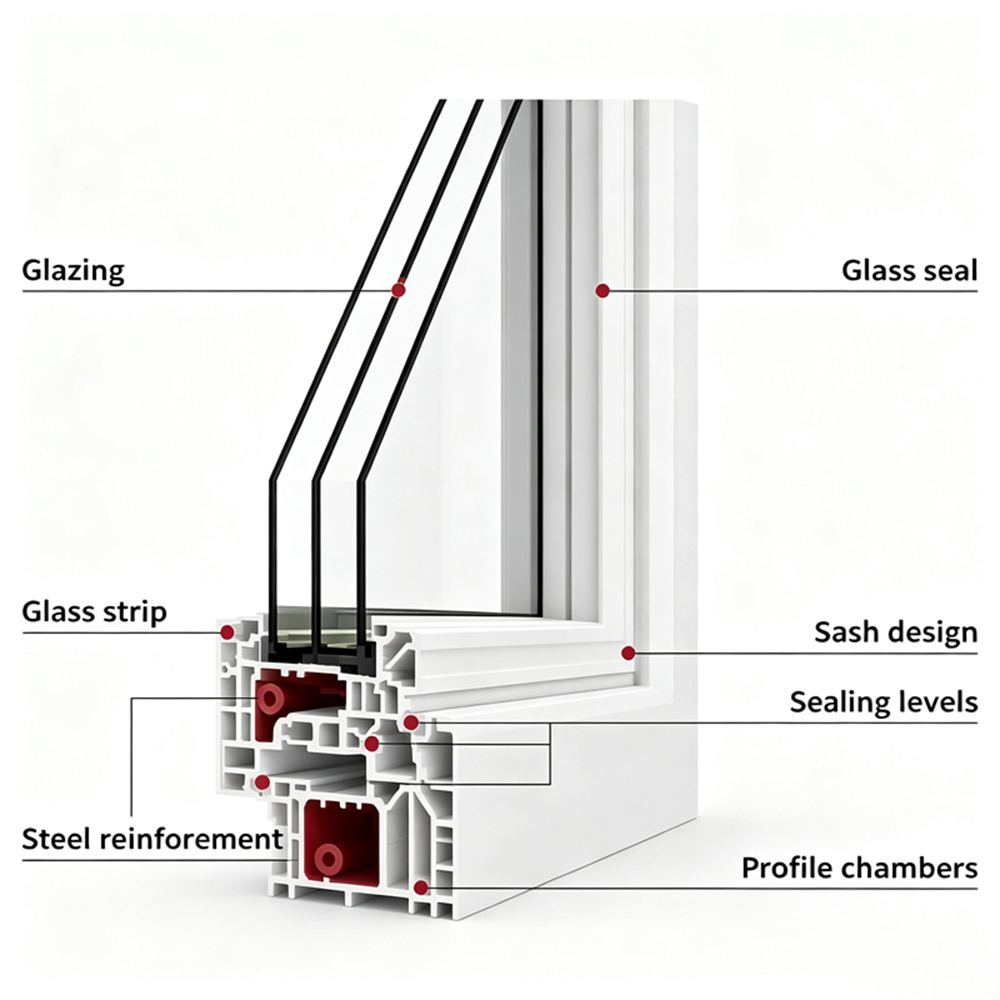 Classic and High-Speed PVC Profile Extruder Extrusion Line